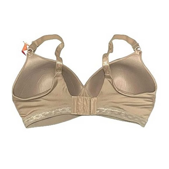 Warners Cloud 9 Super Soft Wireless Lightly Lined Comfort Bra 36D (10-AL) - Picture 4 of 8